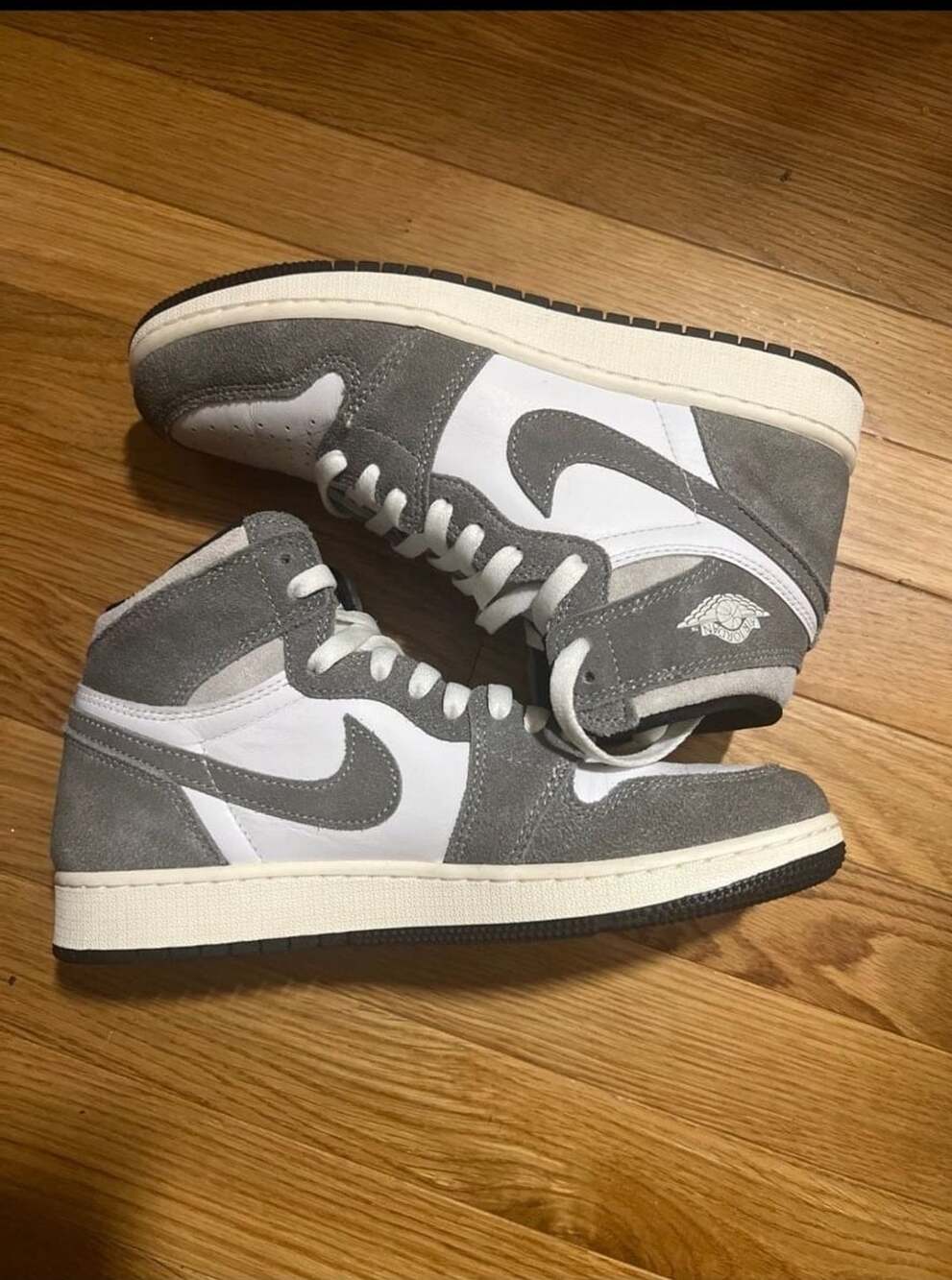Air Jordan 1 Retro High OG GS Size 7Y Washed Black